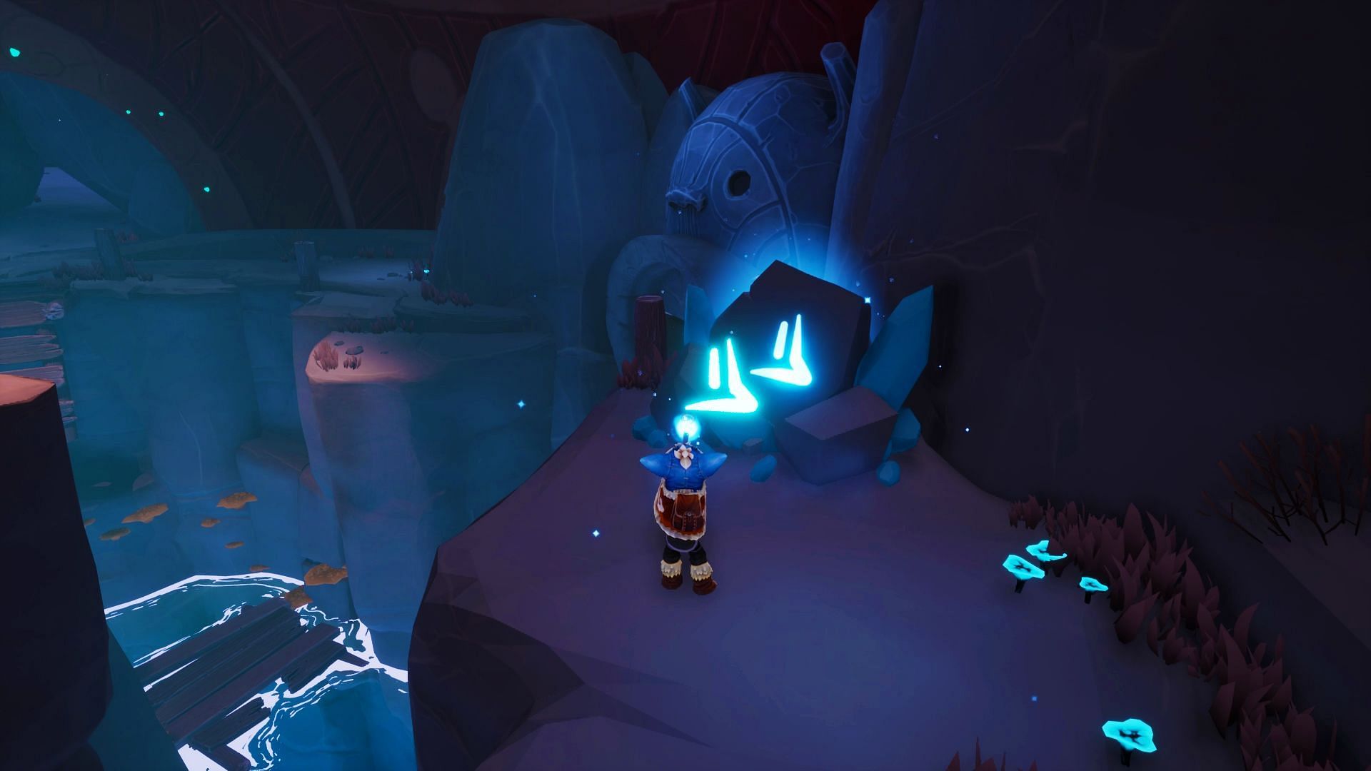 The Svellsongur, Nunu's magical flute, is required to solve puzzles (Image via Riot Forge)